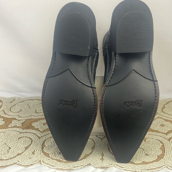 Laredo Black Sanded Western Boots - Picture 7 of 15